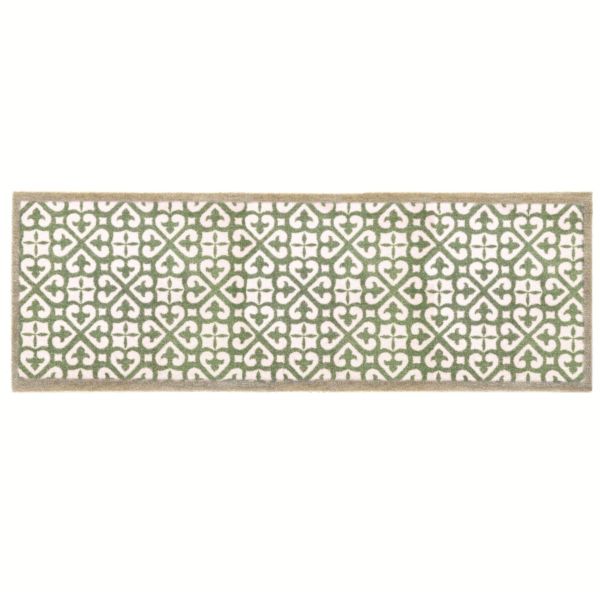 My Mat Runner Doormatt 50cm x 150cm - Harlequin Tile Green | PT603400
