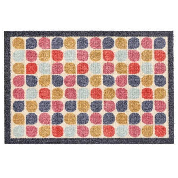 My Mat Nylon Doormatt 50cm x 75cm - Retro Clover | PT640368