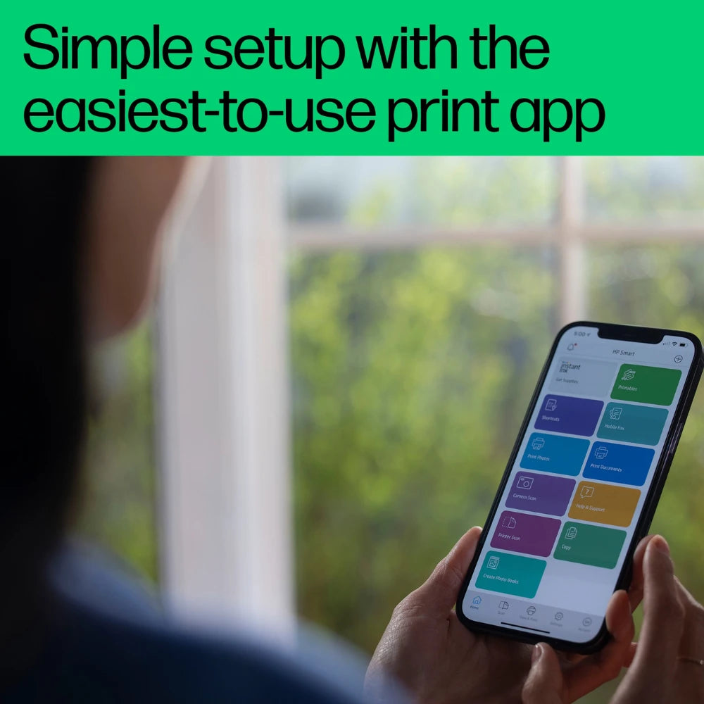 HP DeskJet 2820e All in One Wireless Colour Printer - White | 588K9B