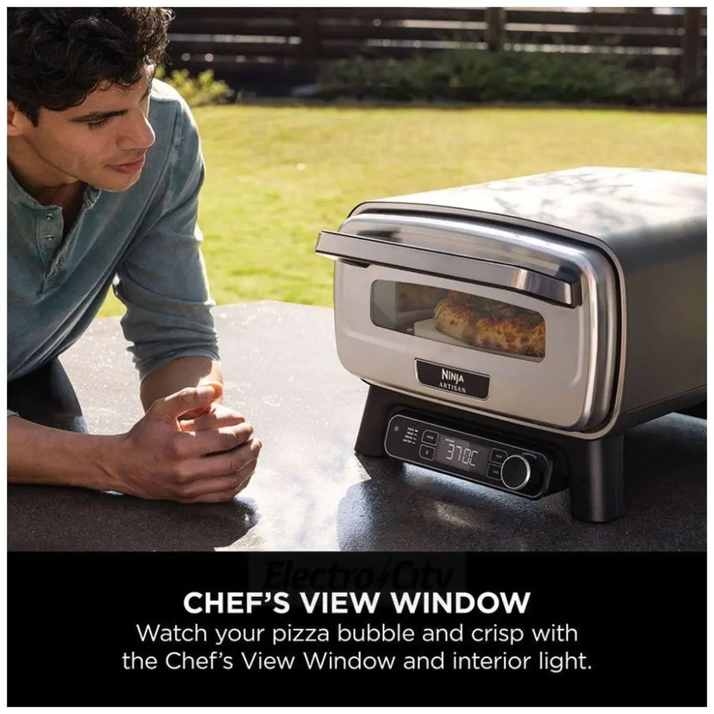 Ninja Artisan Electric Outdoor Pizza Oven and Air Fryer | MO201UK
