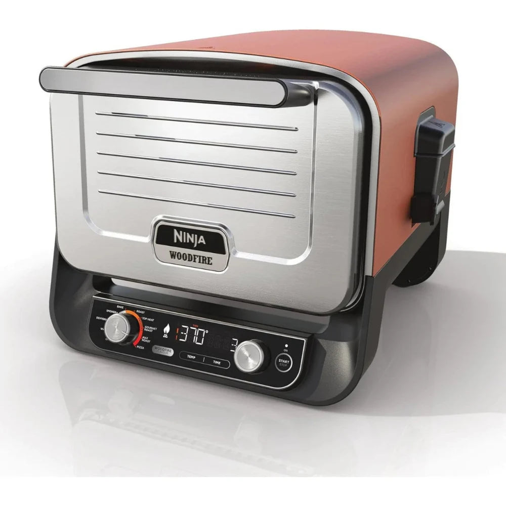 Ninja, Woodfire Electric Outdoor Oven, Artisan Pizza Maker and BBQ Smoker | OO101UK