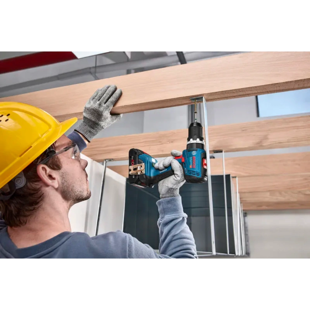 Bosch 18V Combi Drill with 2 x 4.0Ah Li-Ion Batteries | XMS25COMBIB