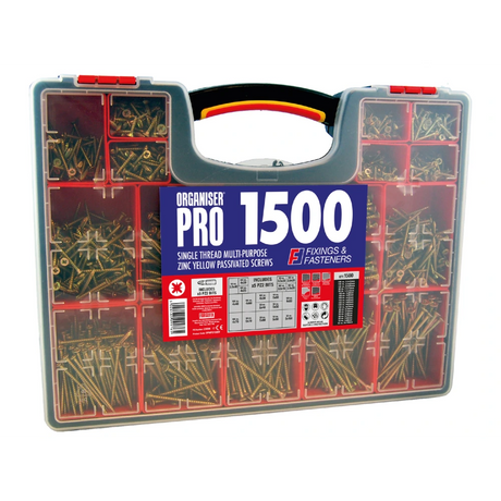 Forgefix 1500 Screw Organiser 19 Inserts | XMS25SCREWS