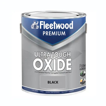 Fleetwood Ultra Tough Oxide Metal Paint 2.5 Litre - Black | OXFO25BL