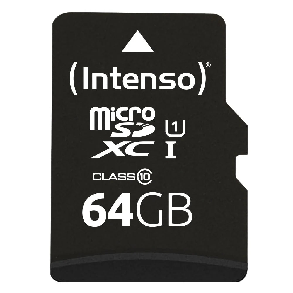 Intenso MicroSD Card UHS-I Premium 64GB | 3423490