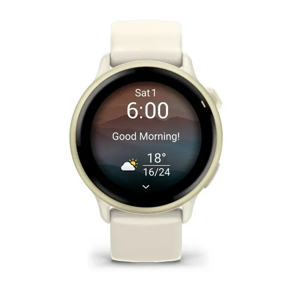 Garmin Vivoactive 6 Smartwatch - Bone | 49-GAR-010-02985-01