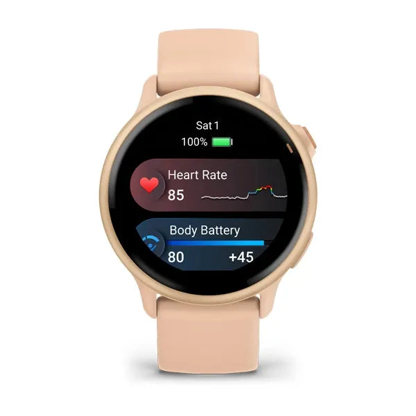 Garmin Vivoactive 6 Smartwatch - Pink Dawn | 49-GAR-010-02985-03