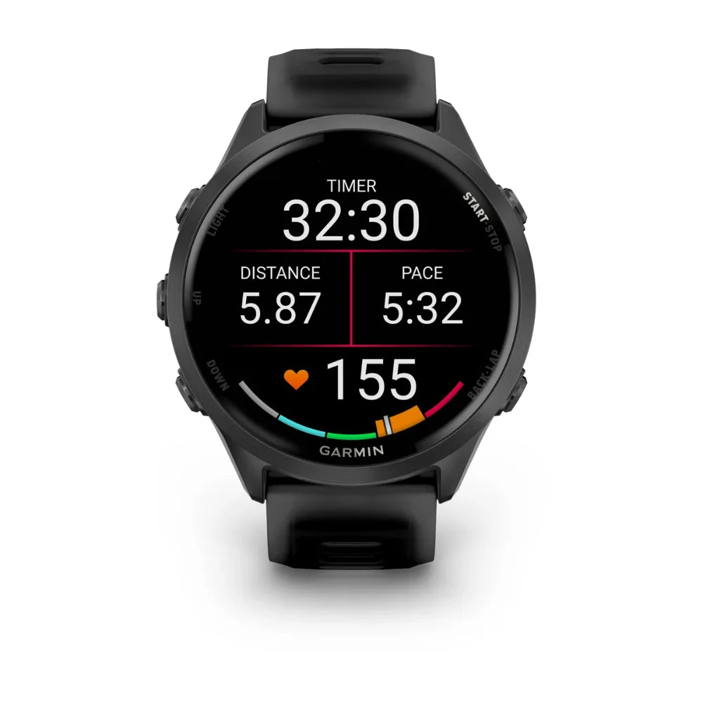 Garmin Forerunner 570 47mm GPS Smartwatch - Black | 49-GAR-010-02971-00