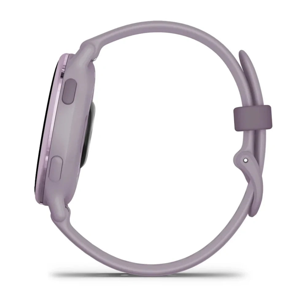 Garmin Vivoactive 5 Aluminium Bezel Silicone Band - Orchid | 49-GAR-010-02862-13