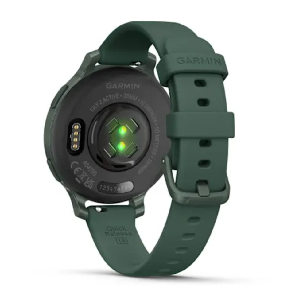 Garmin Lily 2 Active 38mm Smart Watch - Jasper Green | 49-GAR-010-02891-02