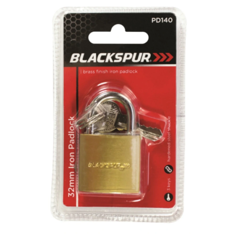 Blackspur 32mm Iron Padlock | PD140