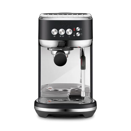 Sage Bambino Plus Espresso Coffee Machine - Black Truffle | SES500BTR4GUK1