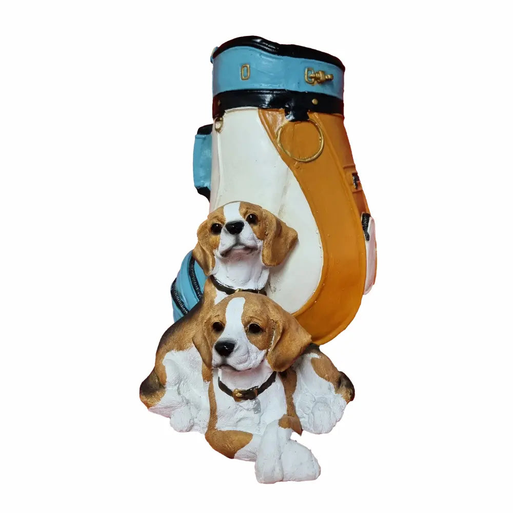 WGP Beagle Golf Bag Garden Planter | G0398