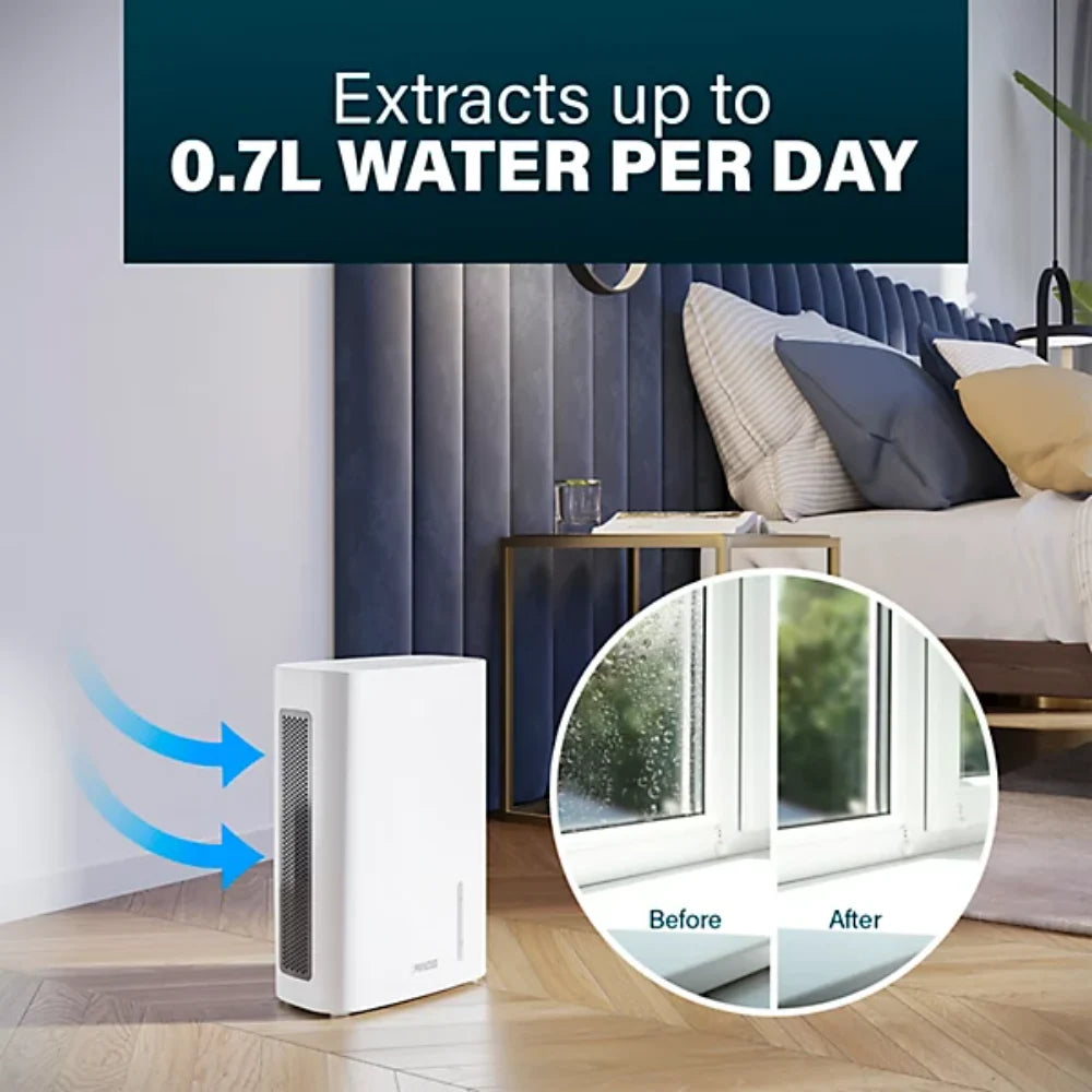 Princess Compact Dehumidifier 0.7 Litre - White | 01.368001.02.PRO