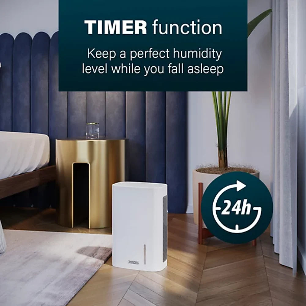 Princess Compact Dehumidifier 0.7 Litre - White | 01.368001.02.PRO