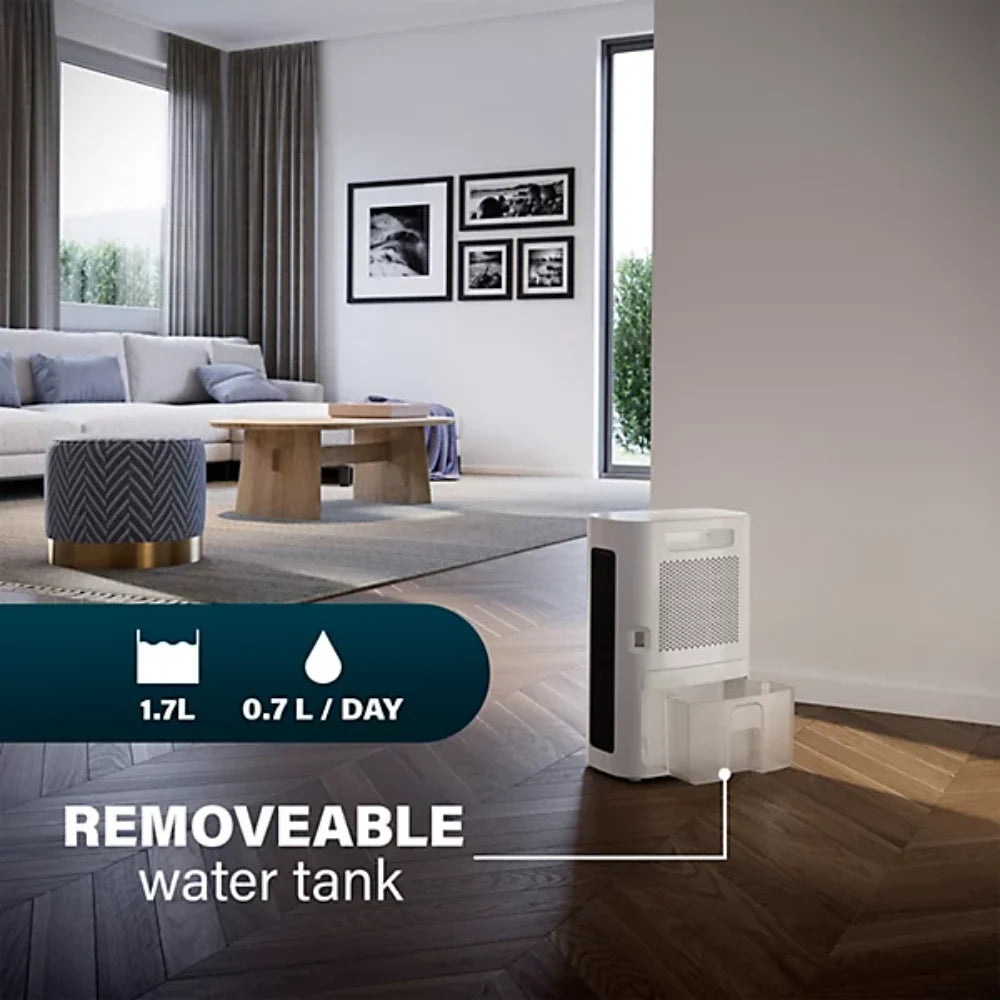 Princess Compact Dehumidifier 0.7 Litre - White | 01.368001.02.PRO