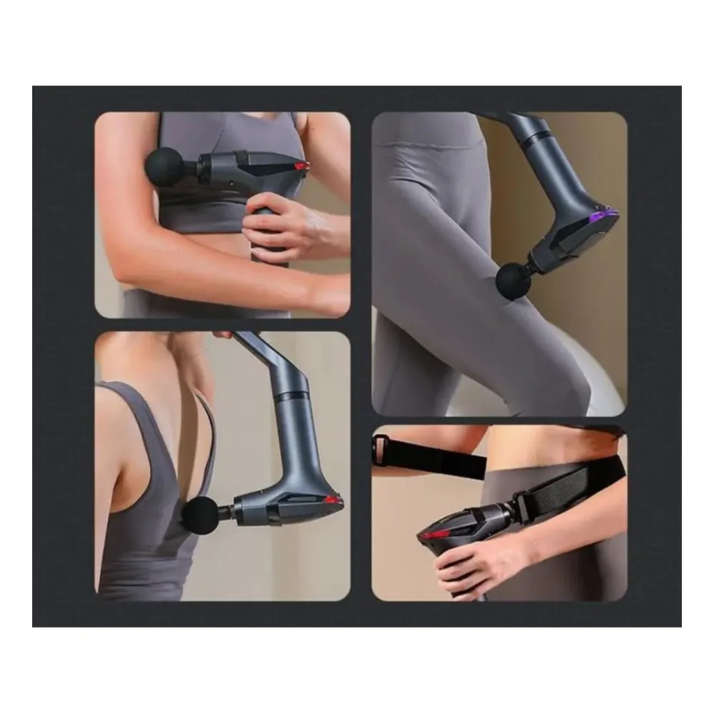 Platinet Professional Massage Gun with 4 Massage Tips 15000mAh | 459747