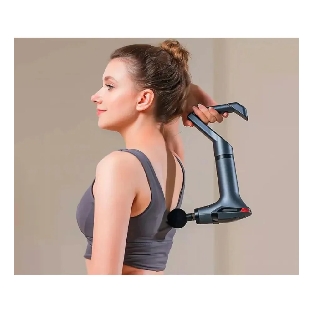 Platinet Professional Massage Gun with 4 Massage Tips 15000mAh | 459747