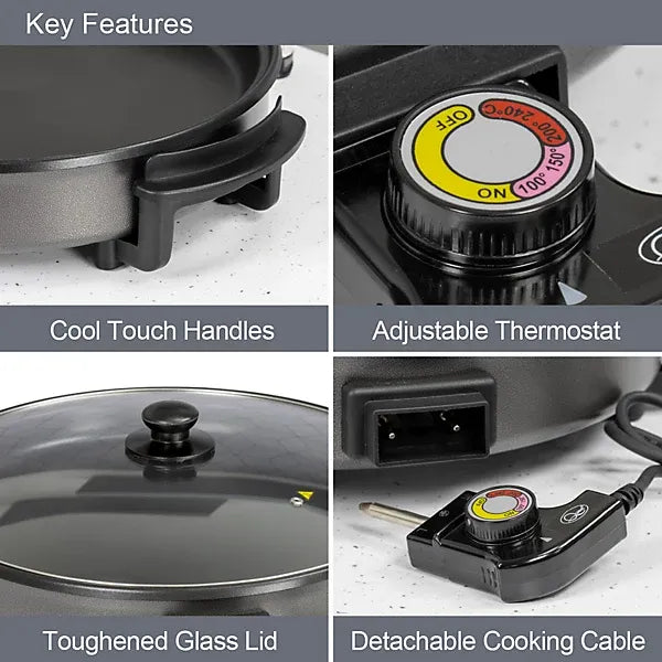 Quest 40cm Multi Function Electric Cooker | 35500