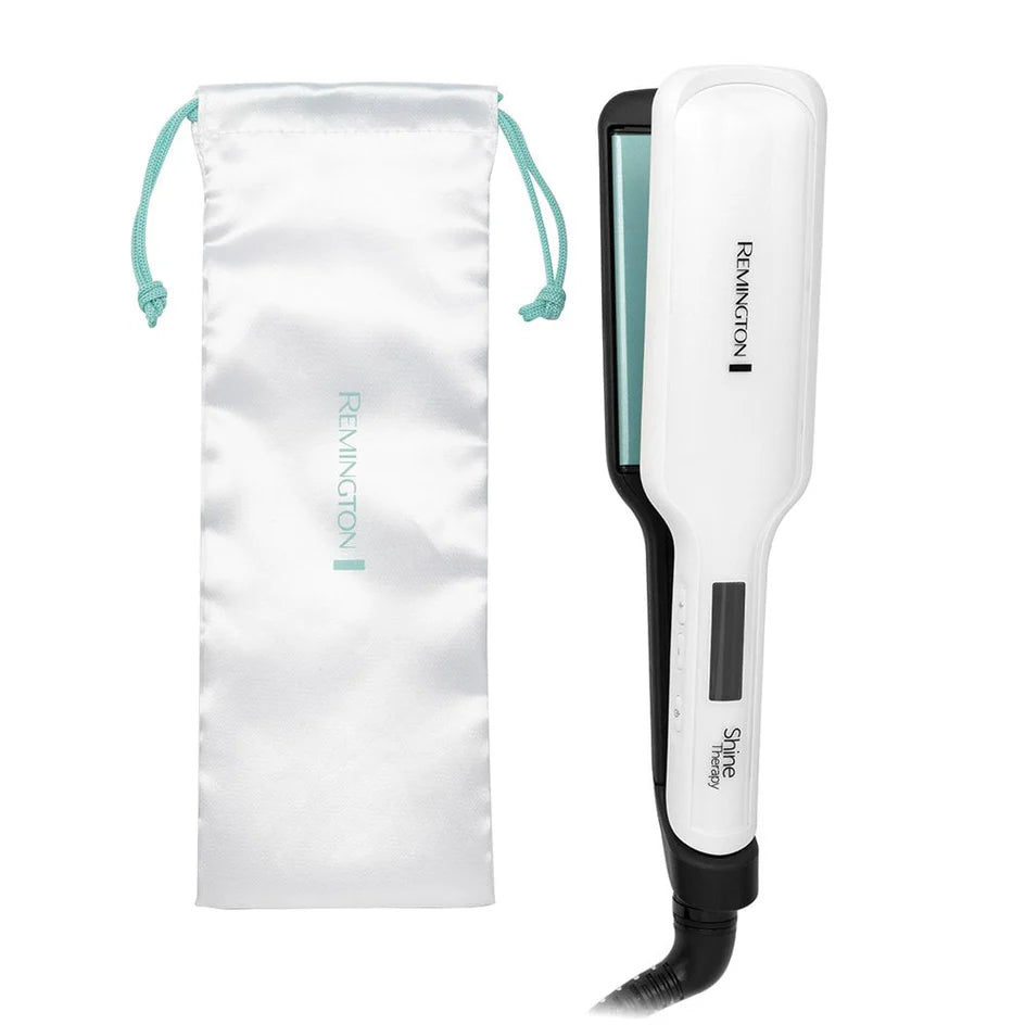 Remington Shine Therapy Wide Plate Hair Straightener | S8550