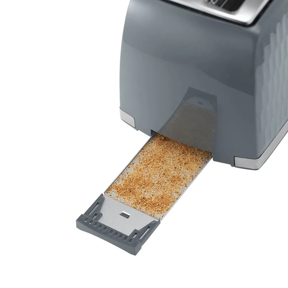 Russell Hobbs Honeycomb 2 Slice Toaster - Grey | 26063