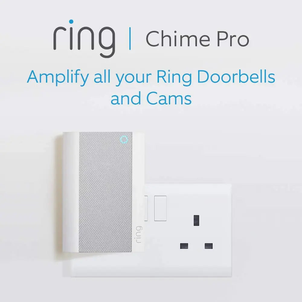 Ring Door Chime Pro 2nd Gen - White | B087Q2MD5N