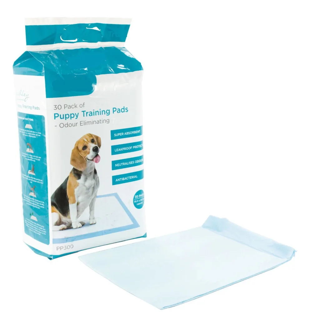 Ashley Puppy Dog Training Pads 30 Pack | PP300