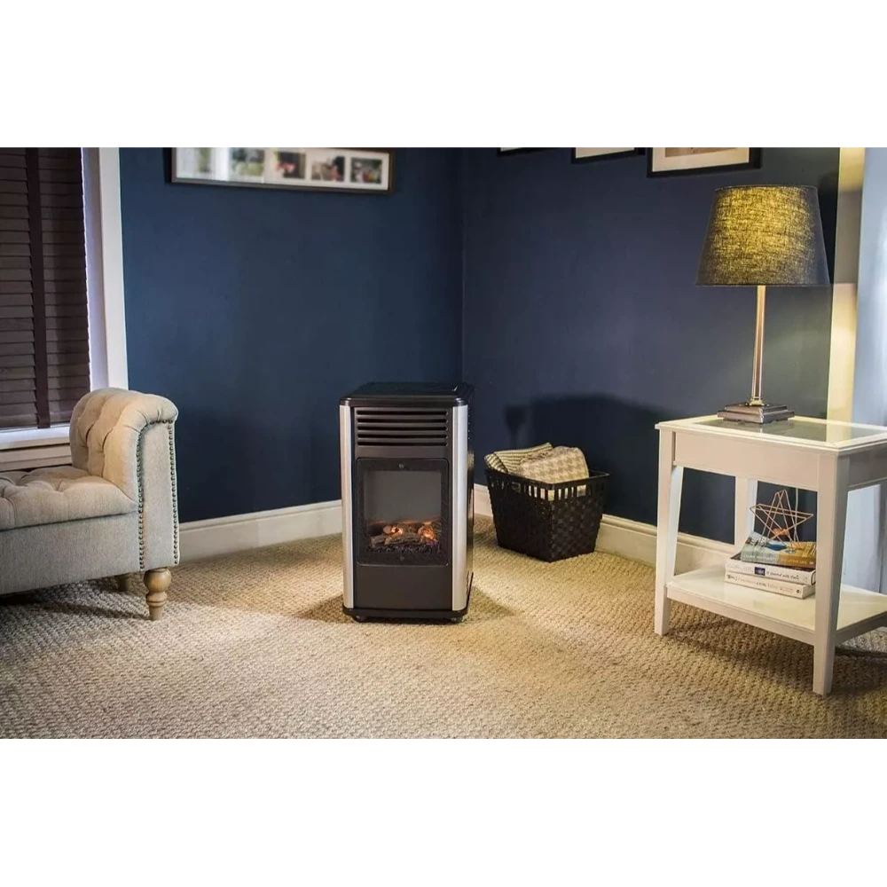Manhattan Portable Gas Fire Heater - 3.4kw