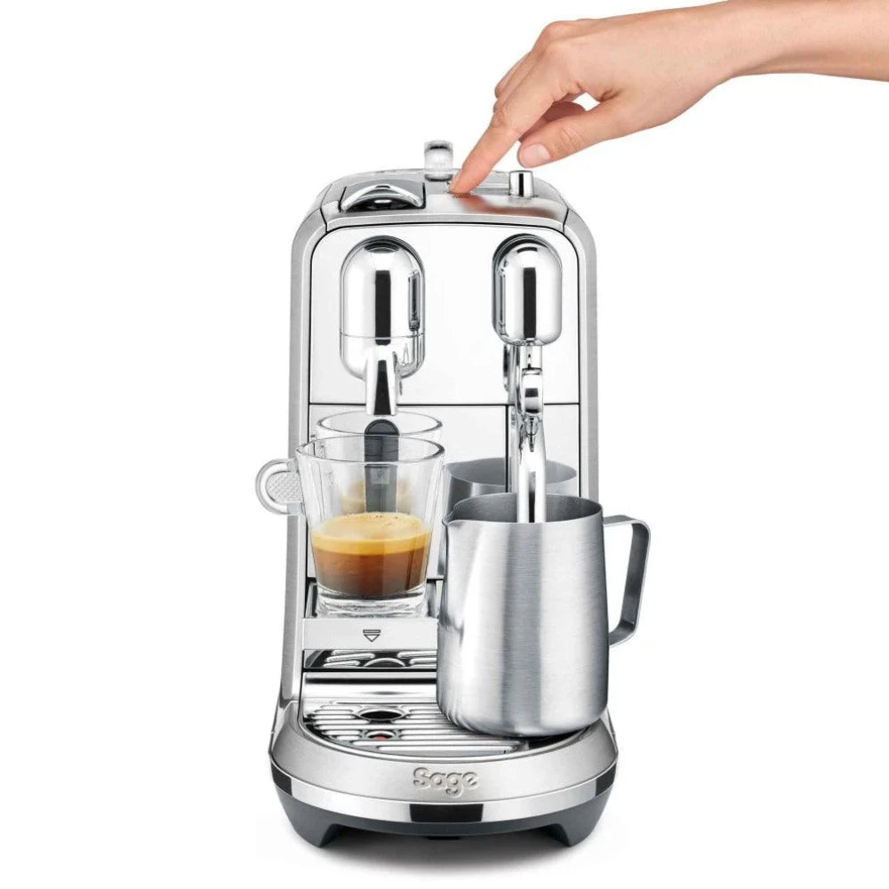 Sage Nespresso Creatista Plus Coffee Machine - Stainless Steel | BNE800BSSUK