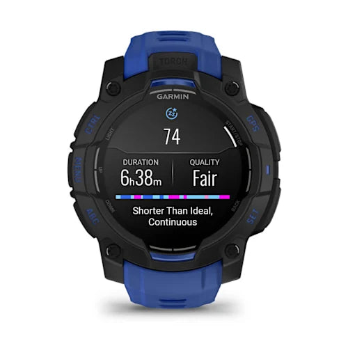 Garmin Instinct 3 Smart Fitness Watch 45mm AMOLED - Blue | 49-GAR-010-02936-03