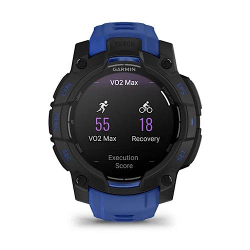 Garmin Instinct 3 Smart Fitness Watch 45mm AMOLED - Blue | 49-GAR-010-02936-03