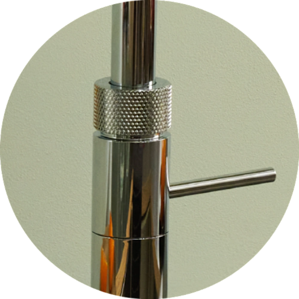 Quooker PRO3 Fusion Round Boiling Water Kitchen Tap - Chrome | 3FRCHR