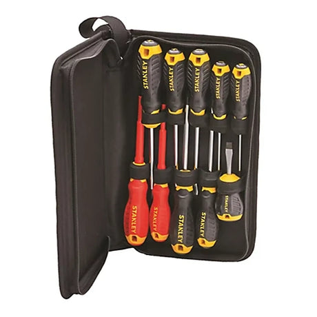 Stanley 10 Piece Screwdriver Set | XMS25SDET10