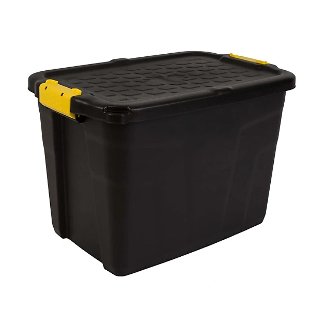 Strata Heavy Duty Nestable Storage Box Trunk & Lid - 60 L