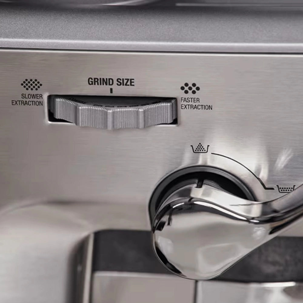 Sage The Barista Express Impress Coffee Machine - Sea Salt White | SES876SST4GUK1