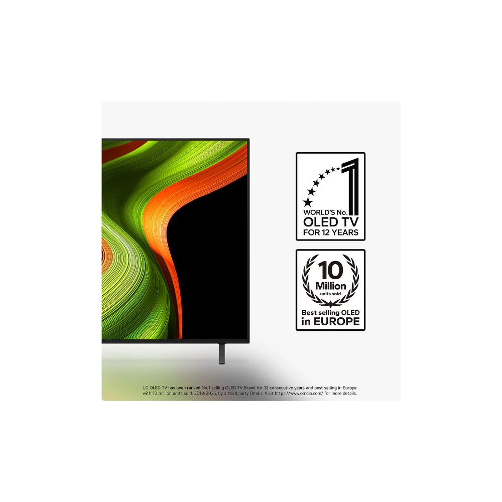 LG 55 Inch OLED AI B5 4K Smart TV (2025) | OLED55B56LA.AEK