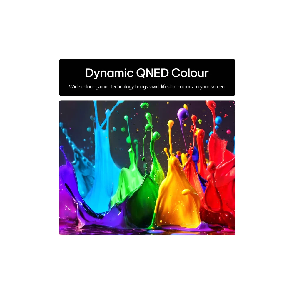 LG 50 Inch QNED AI 4K Ultra HD Smart TV (2025) | 50QNED82A6B.AEK