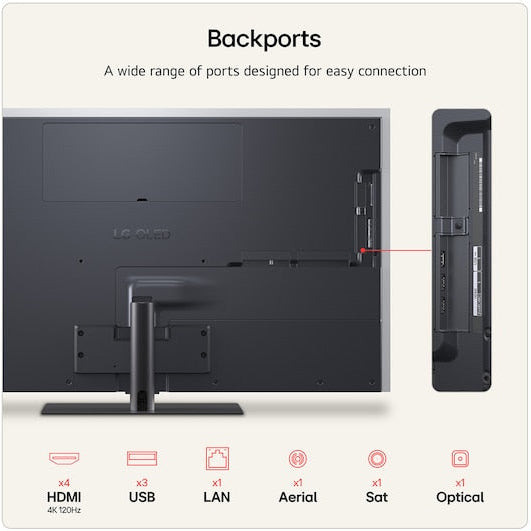 LG 55 Inch Evo AI G6 OLED 4K Smart TV (2026) | OLED55G66LS.AEI