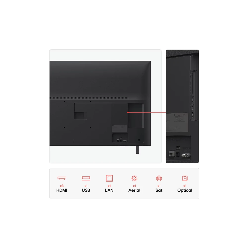 LG 50 Inch 4K UHD Smart TV | 50UA75006LA.AEK