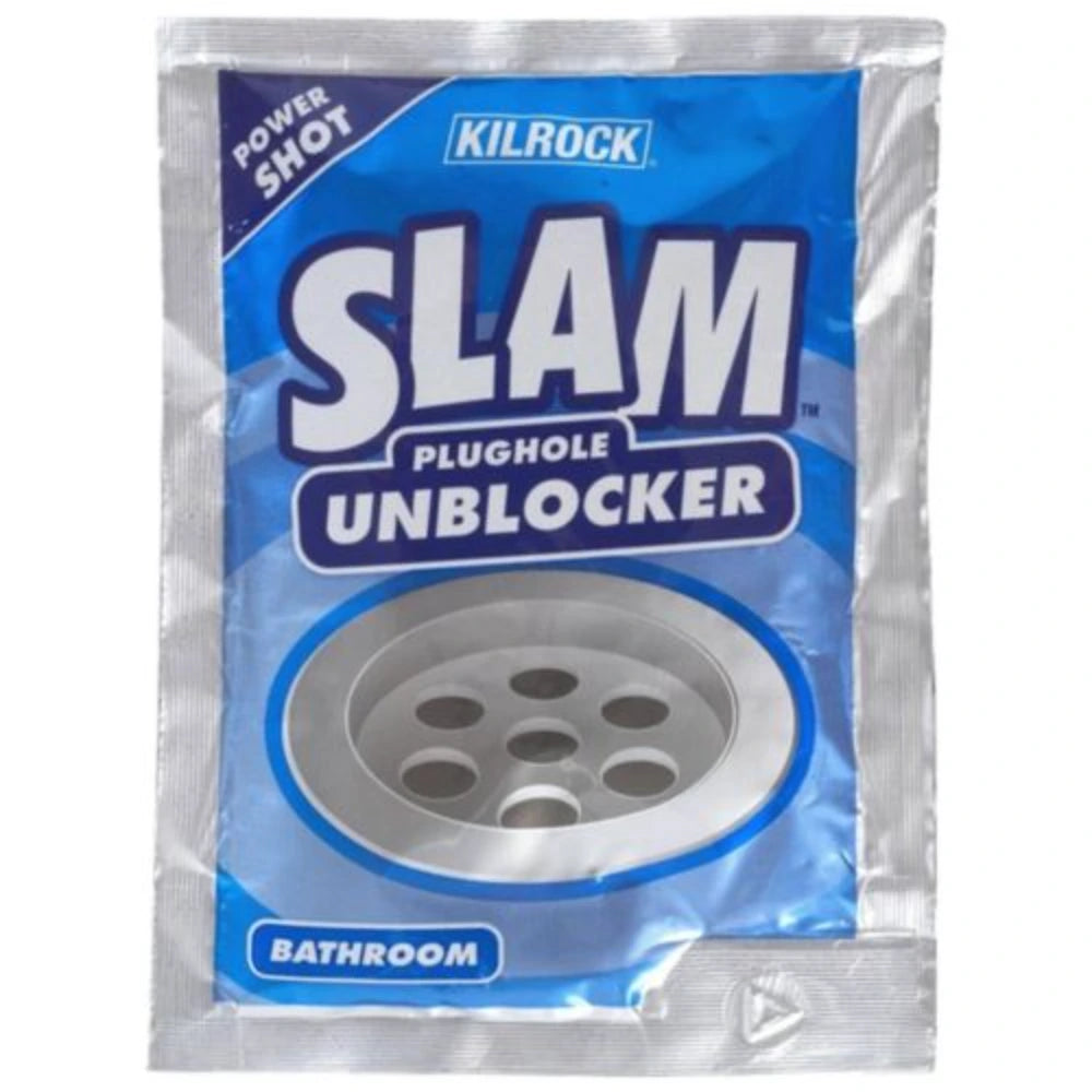 Kilrock Slam Bathroom Plughole Drain Unblocker 80 grams | KPL90187