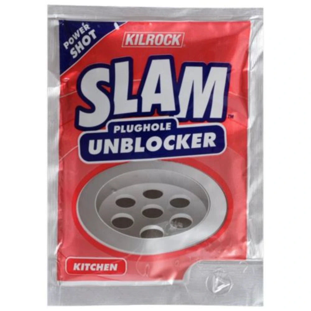 Kilrock Slam Kitchen Plughole Drain Unblocker 60g | KPL90163