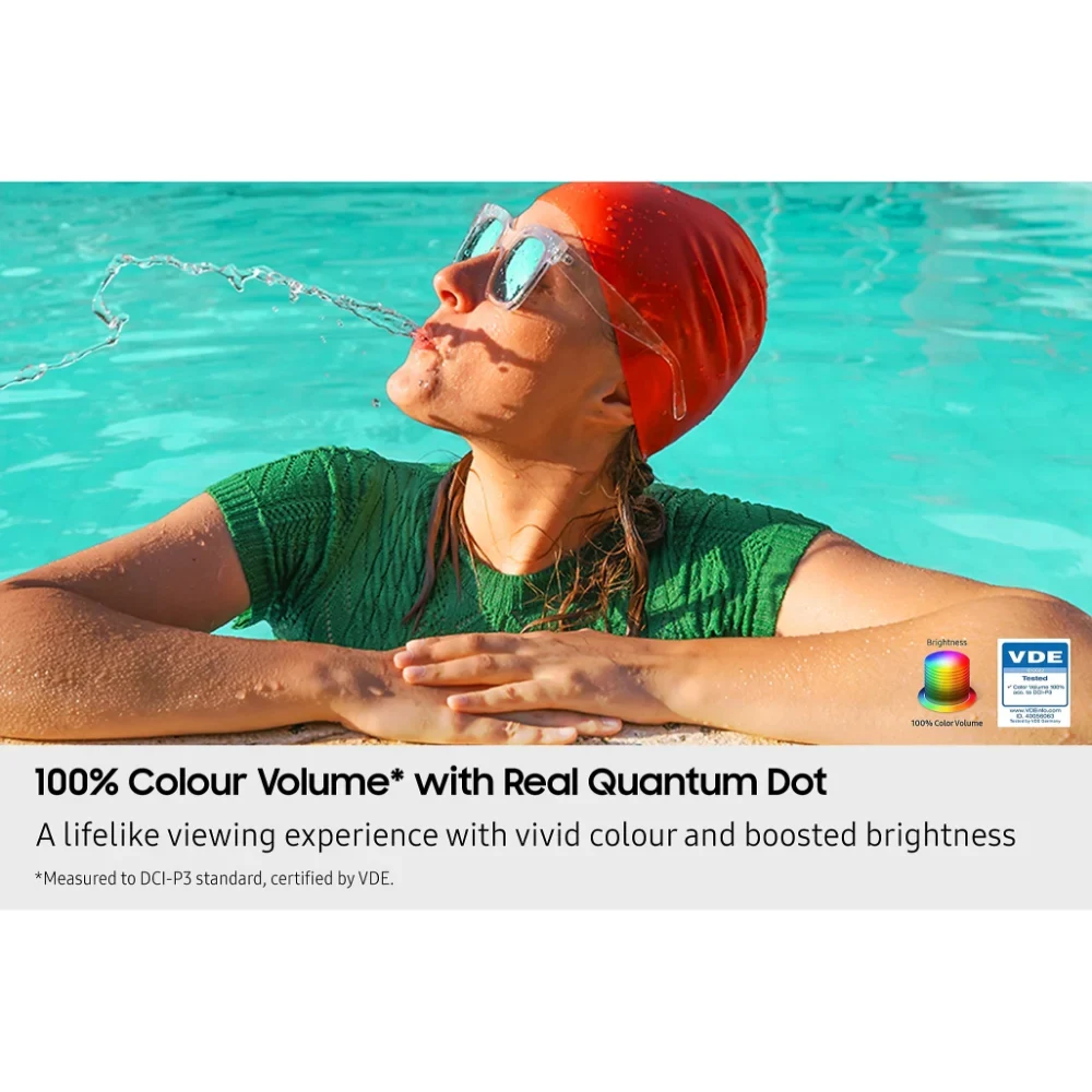 Samsung QEF1 65 Inch 4K HDR QLED Smart TV 2025 | QE65QEF1AUXXU