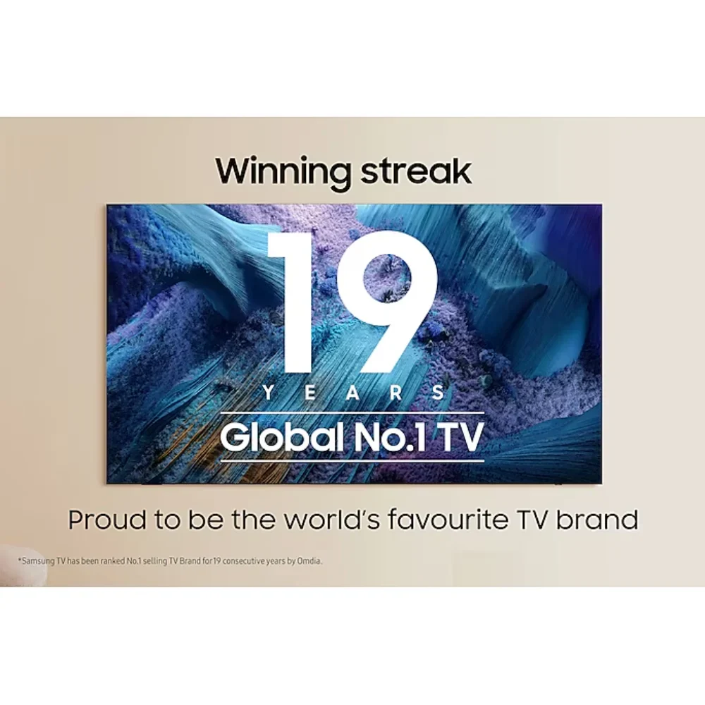 Samsung QEF1 65 Inch 4K HDR QLED Smart TV 2025 | QE65QEF1AUXXU