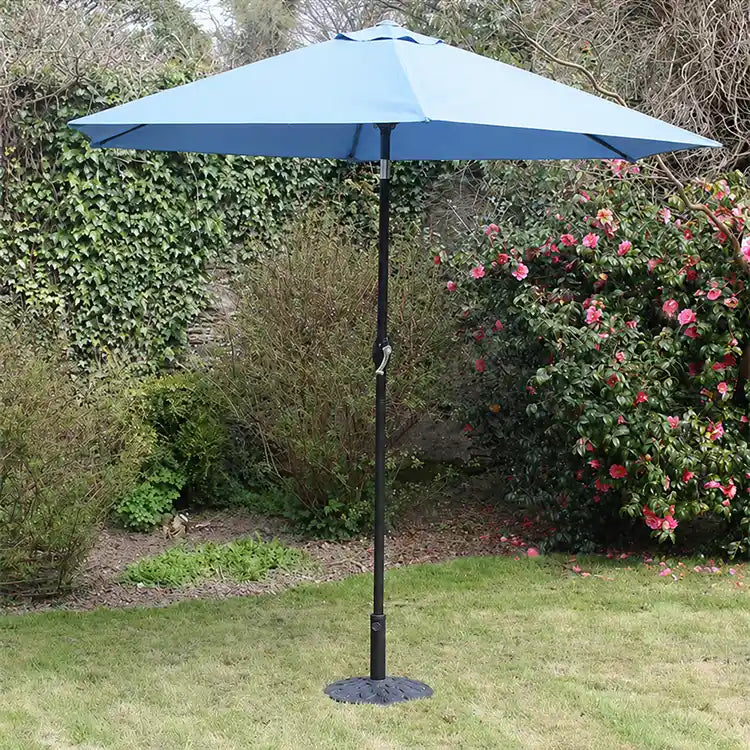 Culcita Crank and Tilt Garden Parasol 2.7 Metre - Blue | PASCBU269