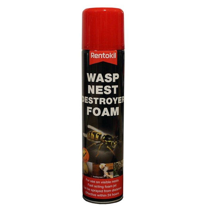Rentokil Wasp Nest Destroyer Foam 300ml | Wasp Killer