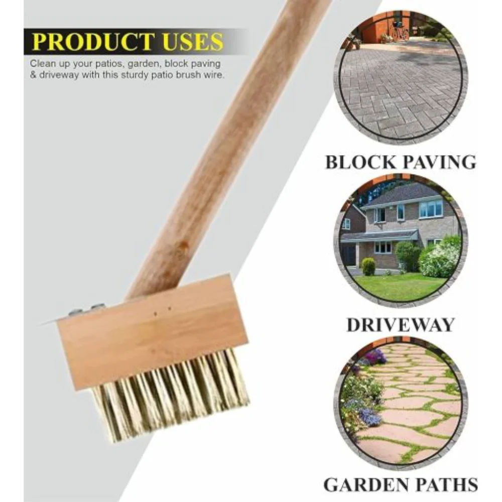 Green Blade Patio Weed Brush and Scraper 100cm | WB130