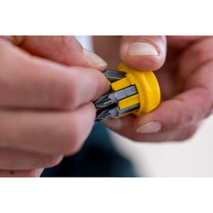 Stanley Multibit Ratchet Stubby Screwdriver and 6 Bits | STA066358