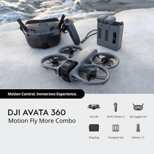 DJI Avata 360 Motion Fly More Combo Drone | CP.FP.00000318.01