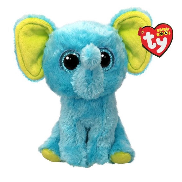 TY Beanie Boo Soft Plush Toy - Trunkles Elephant | 37359