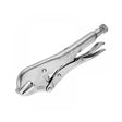 Irwin 10RC straight jaw locking pliers vise grips 254mm silver metal tool with adjustable screw handle and serrated jaw grip